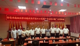 懷化市高血壓防治臨床醫(yī)療技術(shù)應(yīng)用推廣巡講活動—麻陽站